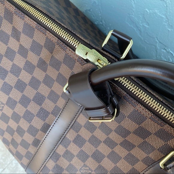 🚫SOLD🚫 Louis Vuitton Damier Ebene Keepall 55 - Picture 7 of 13